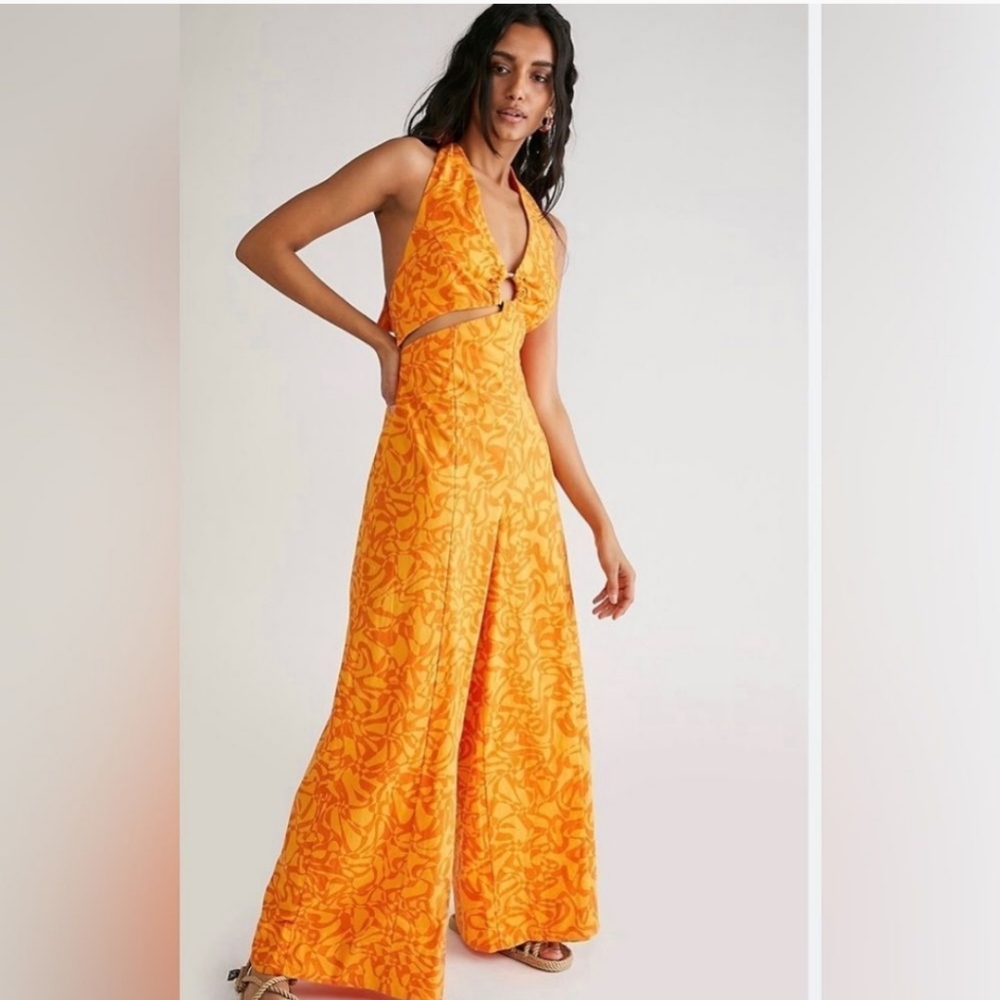 Free People Retro Jumpsuit